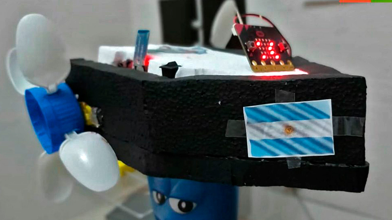 Robótica y programación para purificar la laguna de Chascomús