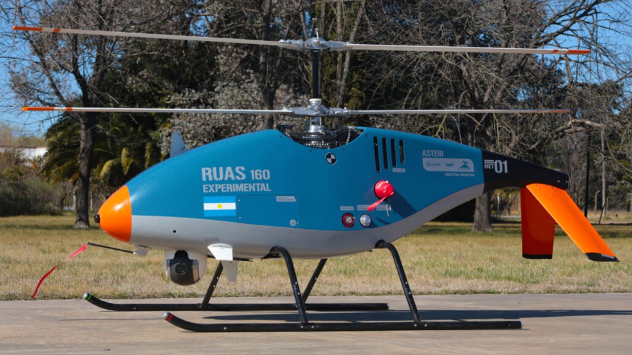 Helicóptero no tripulado argentino