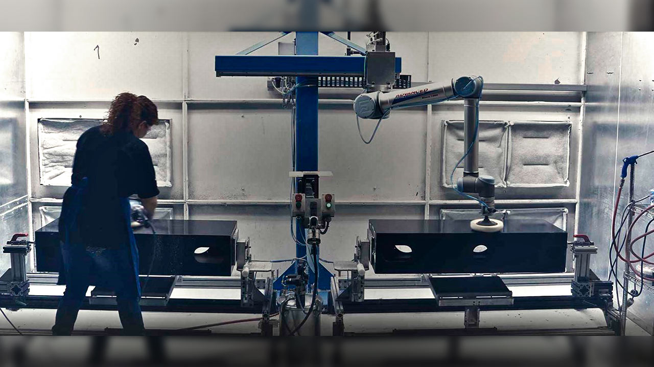 Cobots en el acabado final de productos
