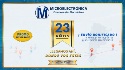 Microelectrnica Componentes SRL cumple 23 aos