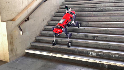 Robot transformer para delivery Robot transformer para delivery