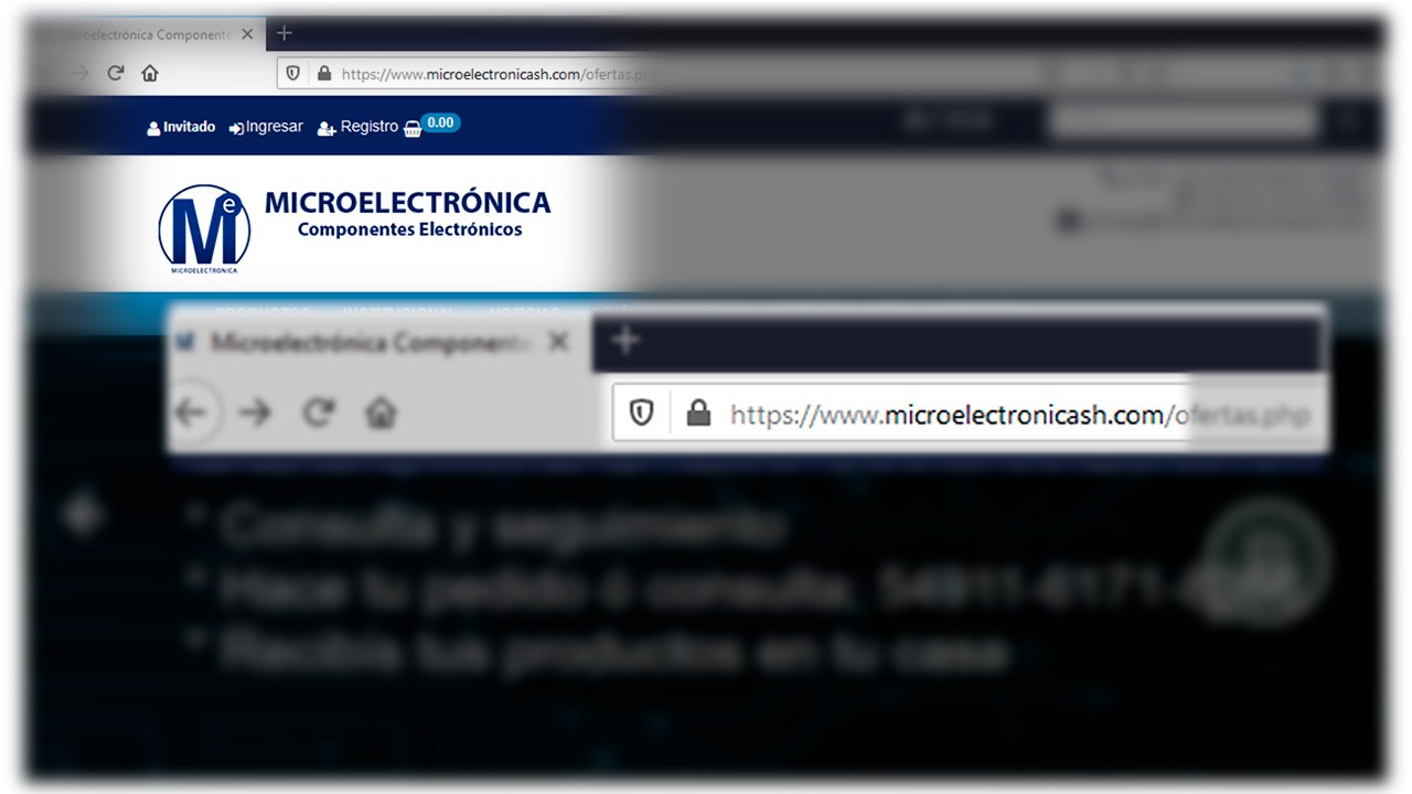 Implementación del certificado SSL en la web de Microelectrónica Componentes SRL