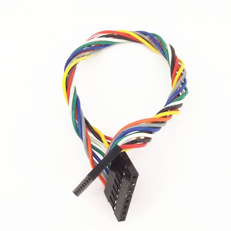 Juego De Conector Macho/Hembra Con Cable 8 Vias