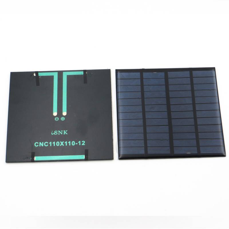 Panel Solar 110X110Mm 12V 150Ma